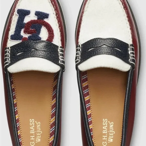 NEW with Box GH BASS WHITNEY LETTERMAN LOAFERS - Picture 5 of 13